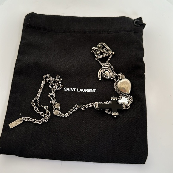 SAINT LAURENT necklace authentic 100%​ - Picture 1 of 11
